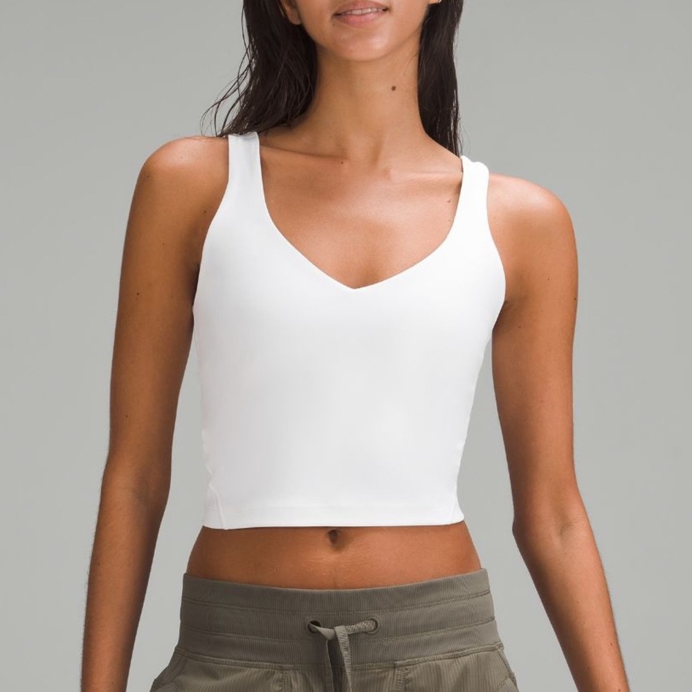 Lululemon White Align Tank Top